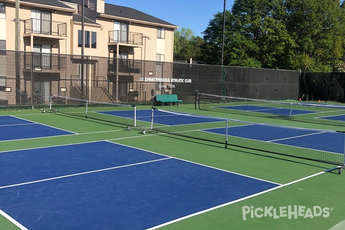 Photo of Pickleball at Spartanburg Athletic Club Pickleball Courts